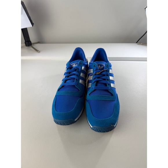 Adidas Galaxy OG Blue Silver Running Sneakers GZ2357 Mens 6.5 Womens 7.5 NWB - Picture 7 of 9